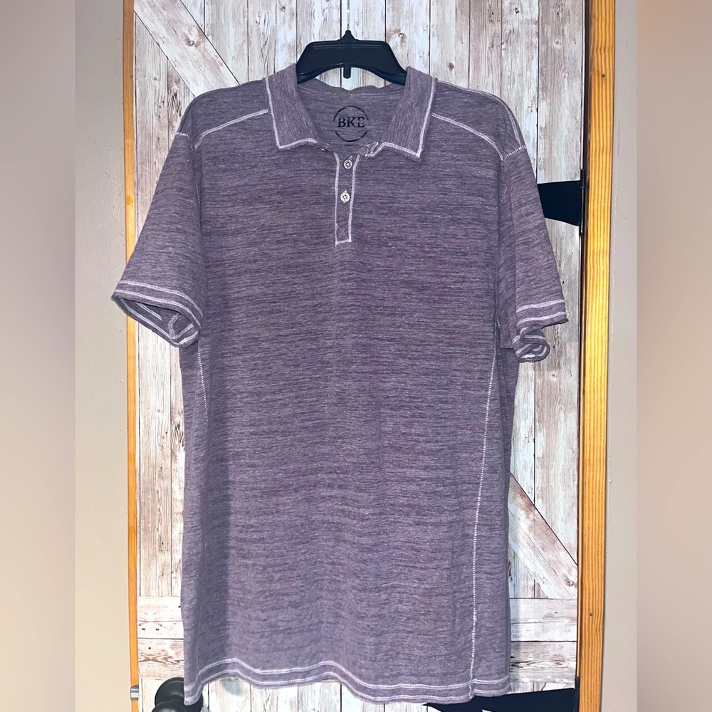 Buckle BKE Men’s Purple Polo Shirt